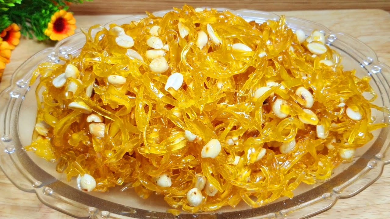 MỨT GỪNG DẺO - Cách làm Mứt Gừng Đu Đủ Dẻo ngon Đón TẾT đơn giản tại nhà