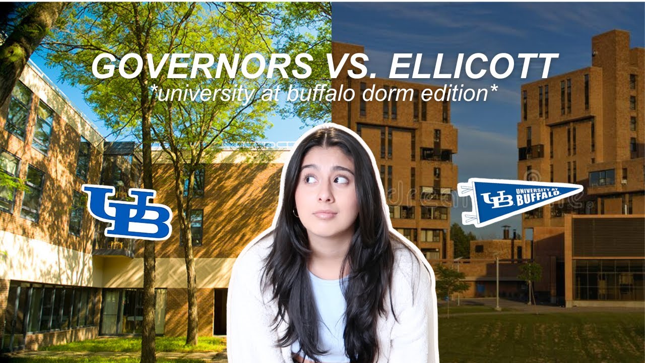 Which UB Freshman Dorm Is Better?? | Governors VS. Ellicott | University at Buffalo | Kathleen Leite