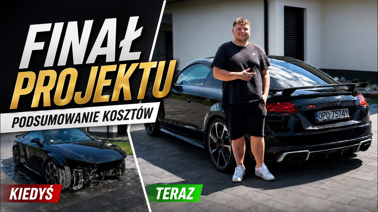 Z ROZBITEGO TT RS ZROBILIŚMY TO&hellip; FINAŁ PROJEKTU!