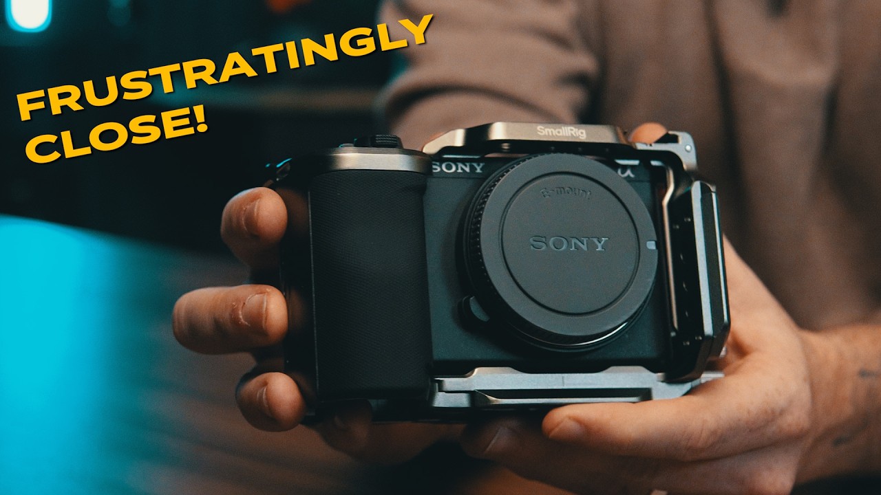 This Cage is ALMOST PERFECT! Sony ZVE10 ii  - Smallrig Cage
