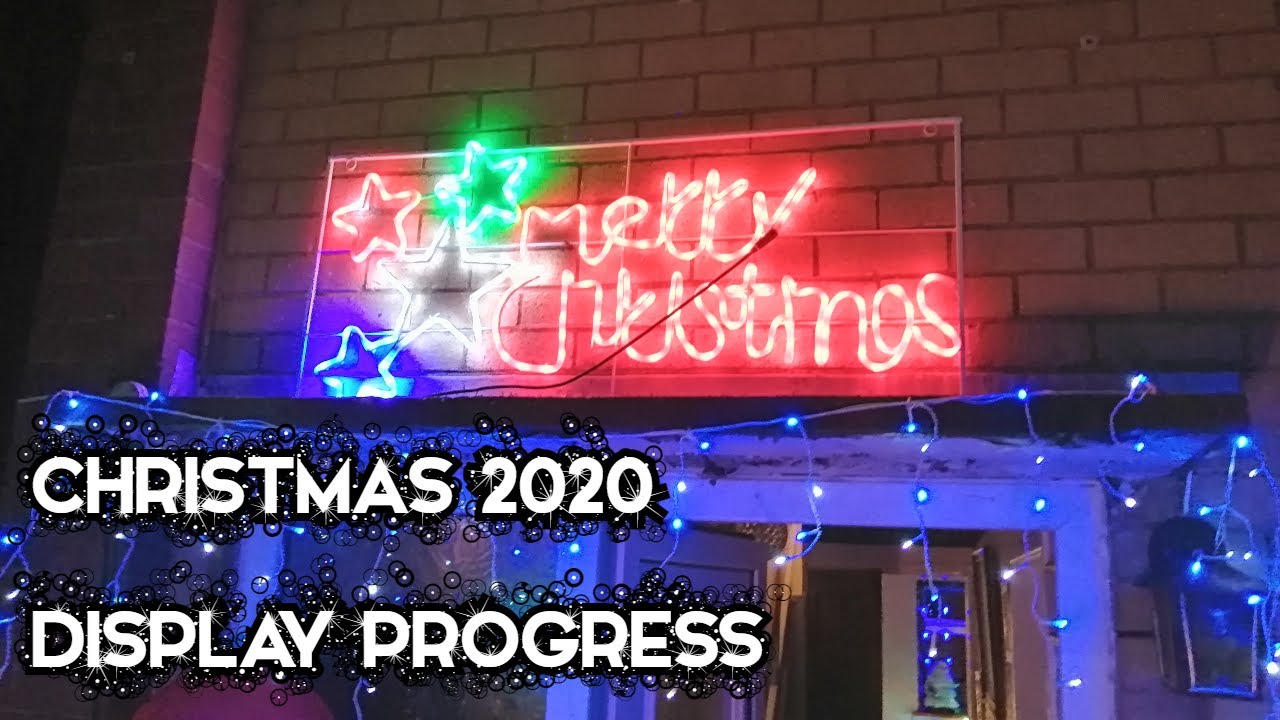 Christmas 2020 Display Progress