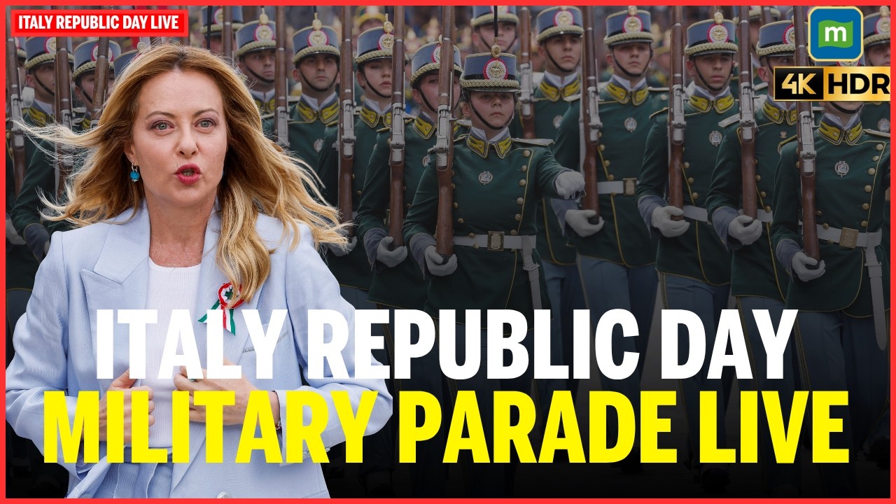 Festa Della Repubblica LIVE: Giorgia Meloni Attends Military Parade | Italy's Republic Day | N18G