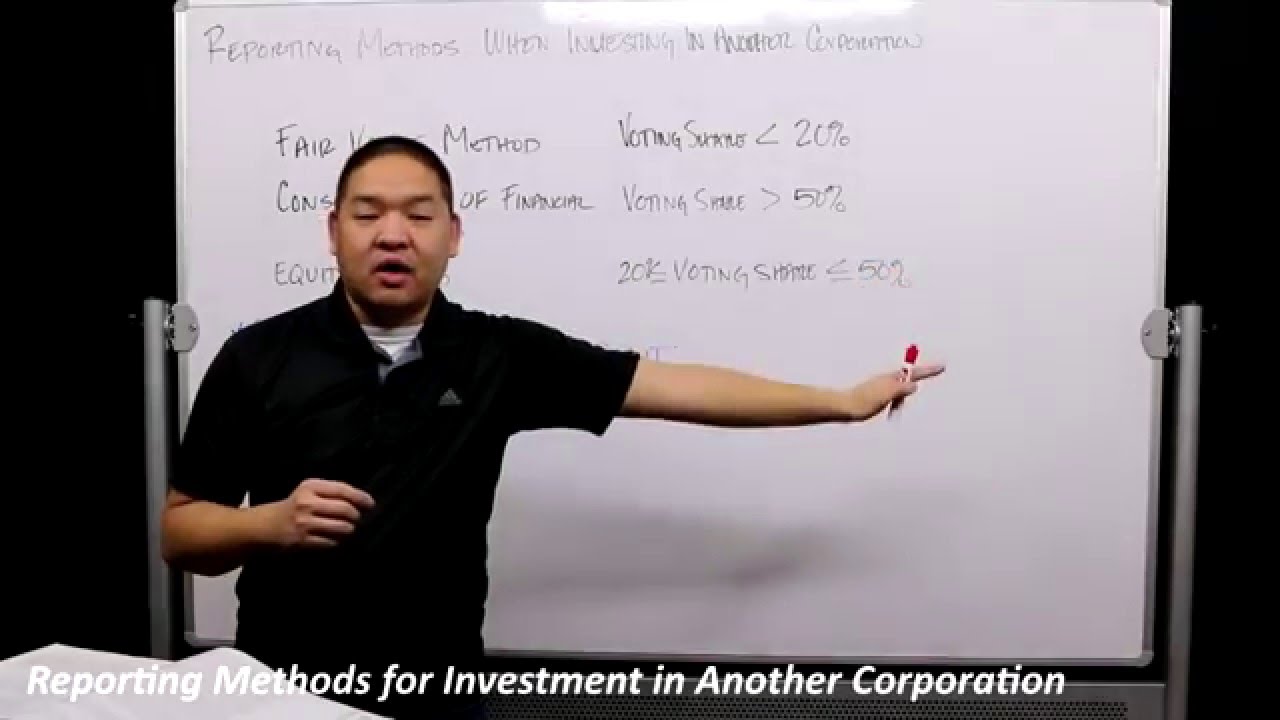Advanced Accounting - Part 1 - Methods for Investment in Corporations