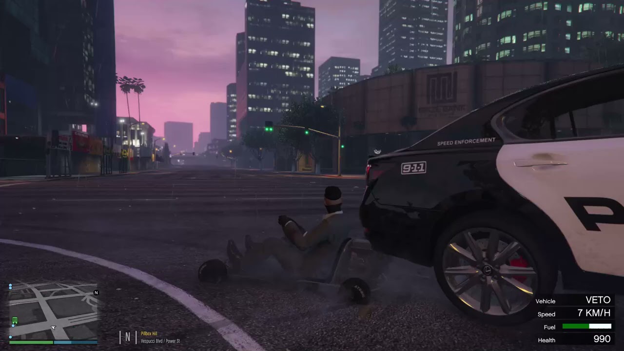GTA 5 Roleplay #53 : Dùng Xe Nhỏ Nhất Đi Cà Khịa Cảnh Sát
