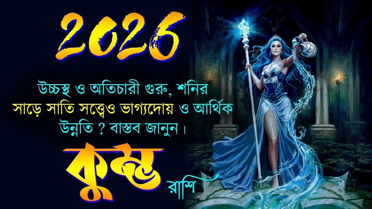 কুম্ভ রাশি ২০২৬ কেমন যাবে? Kumbh Rashi 2026 - Yearly Rashifal 2026 - Aquarius 2026 - Kumbh Rashifal
