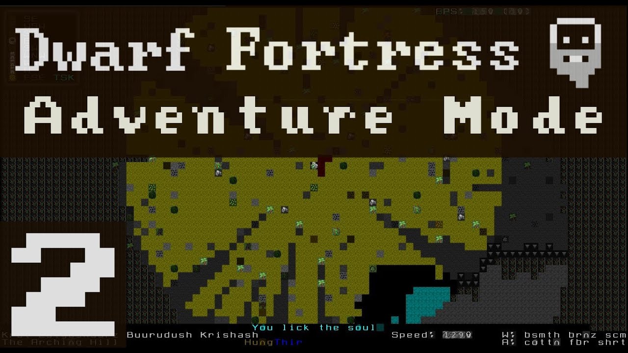 Dwarf Fortress Adventure Mode - E2 - Uci Swallowcrabs