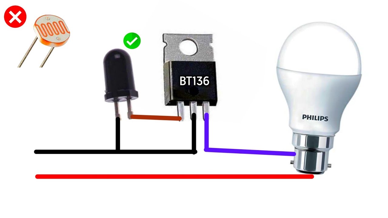 Bye Bye 👋 LDR | Automatic Light On Off Using Photo Diode | Episode 31