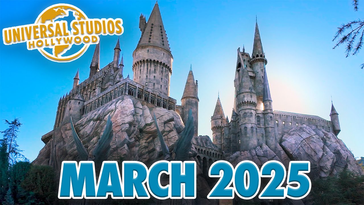 Universal Studios Hollywood - March 2025 Walkthrough [4K POV]