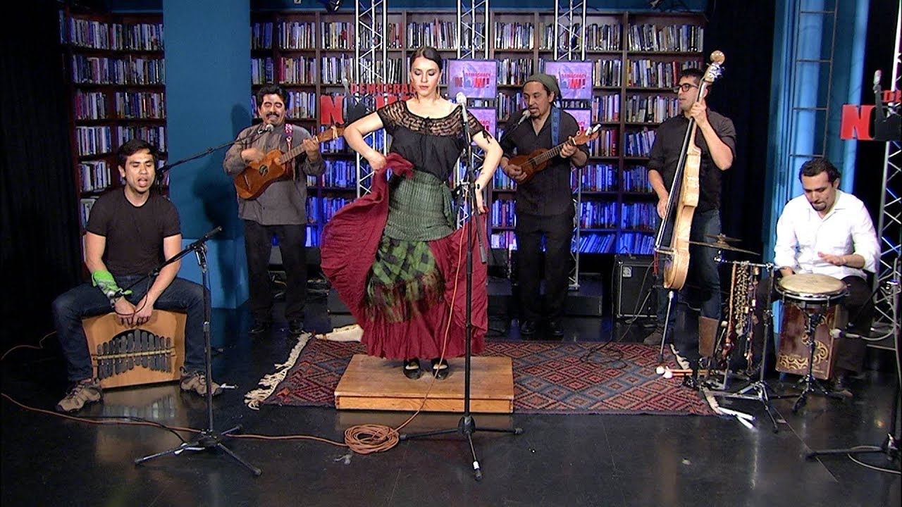 Radio Jarocho & Zenen Zeferino Live in the Democracy Now! Studio