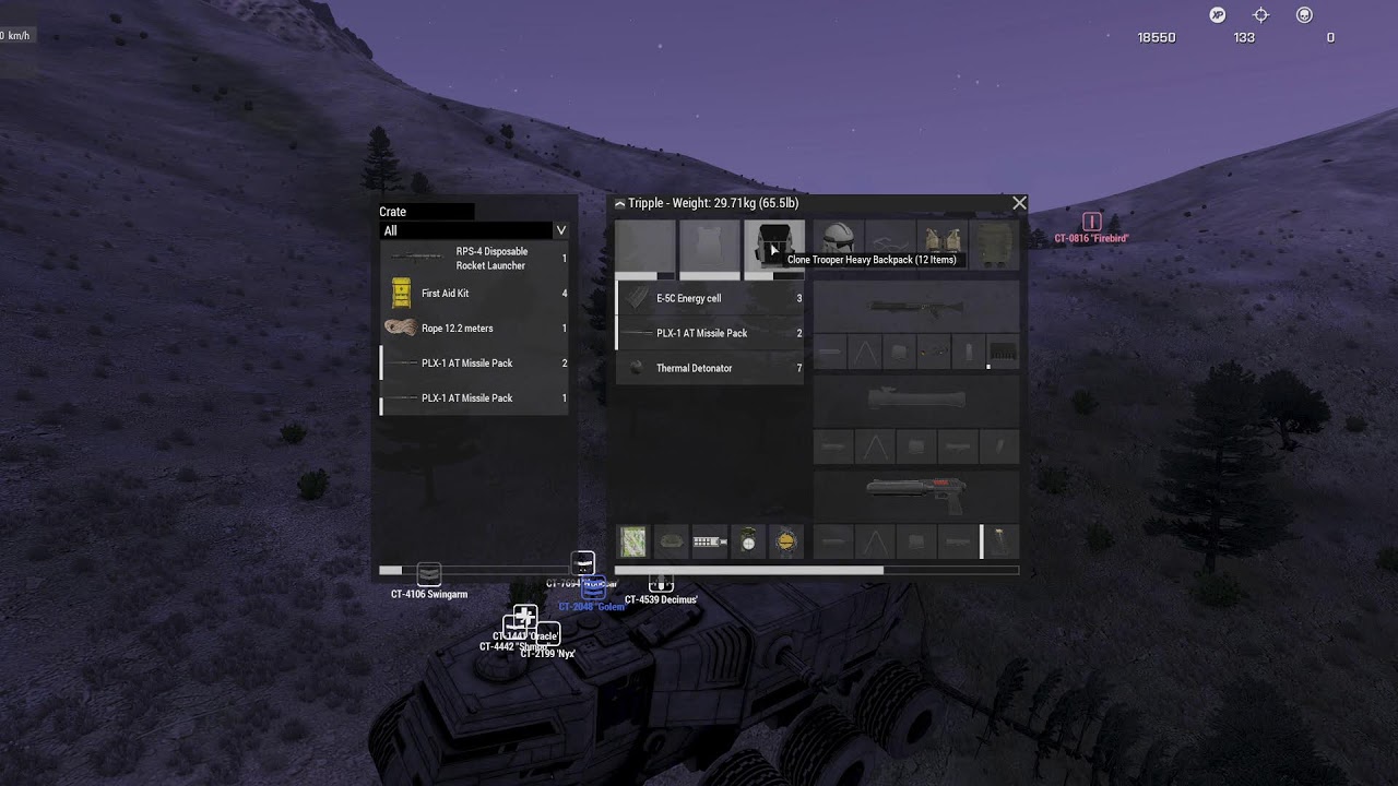 Arma 3 Starwars - 612th AB - 18jan