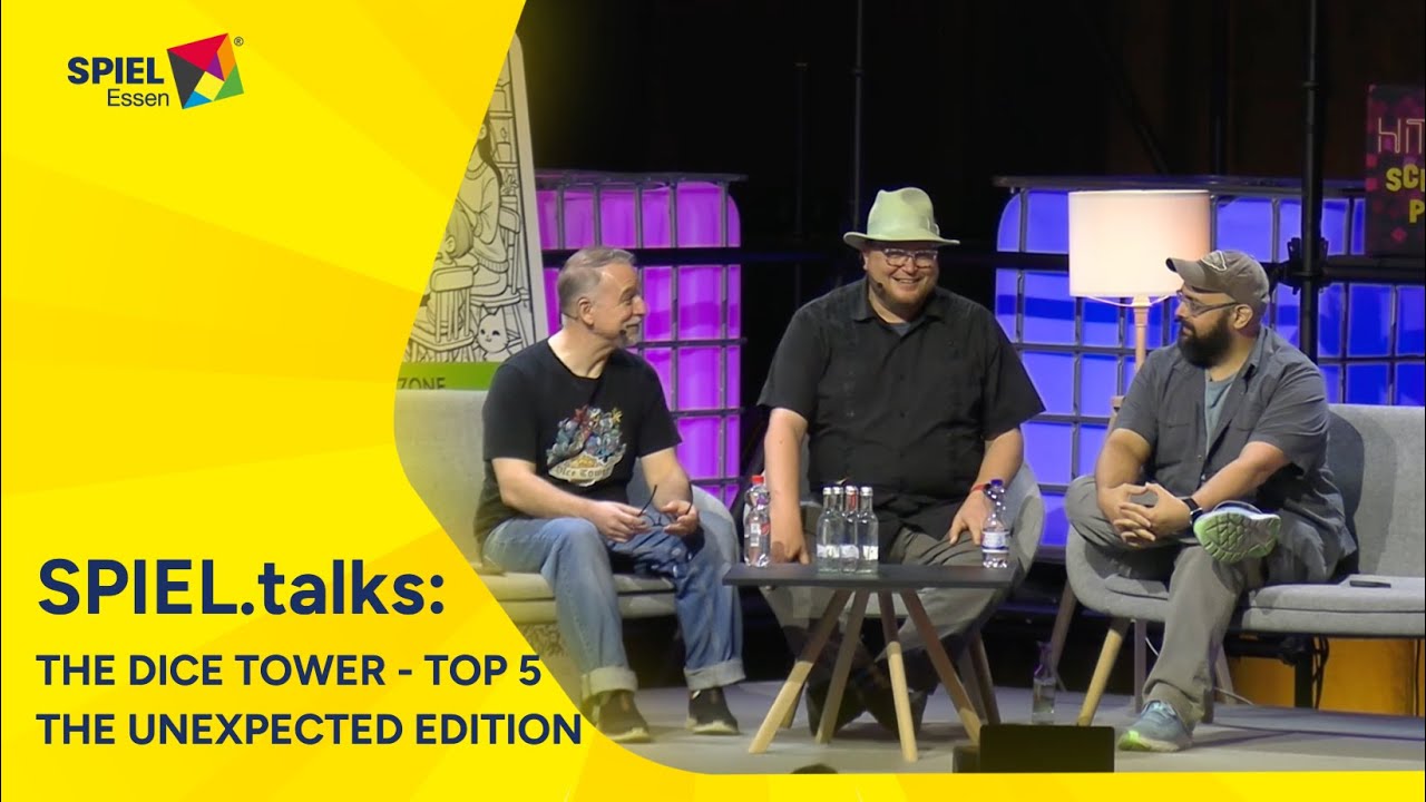 SPIEL.talks 2025 The Dice Tower - Top 5: The Unexpected Edition