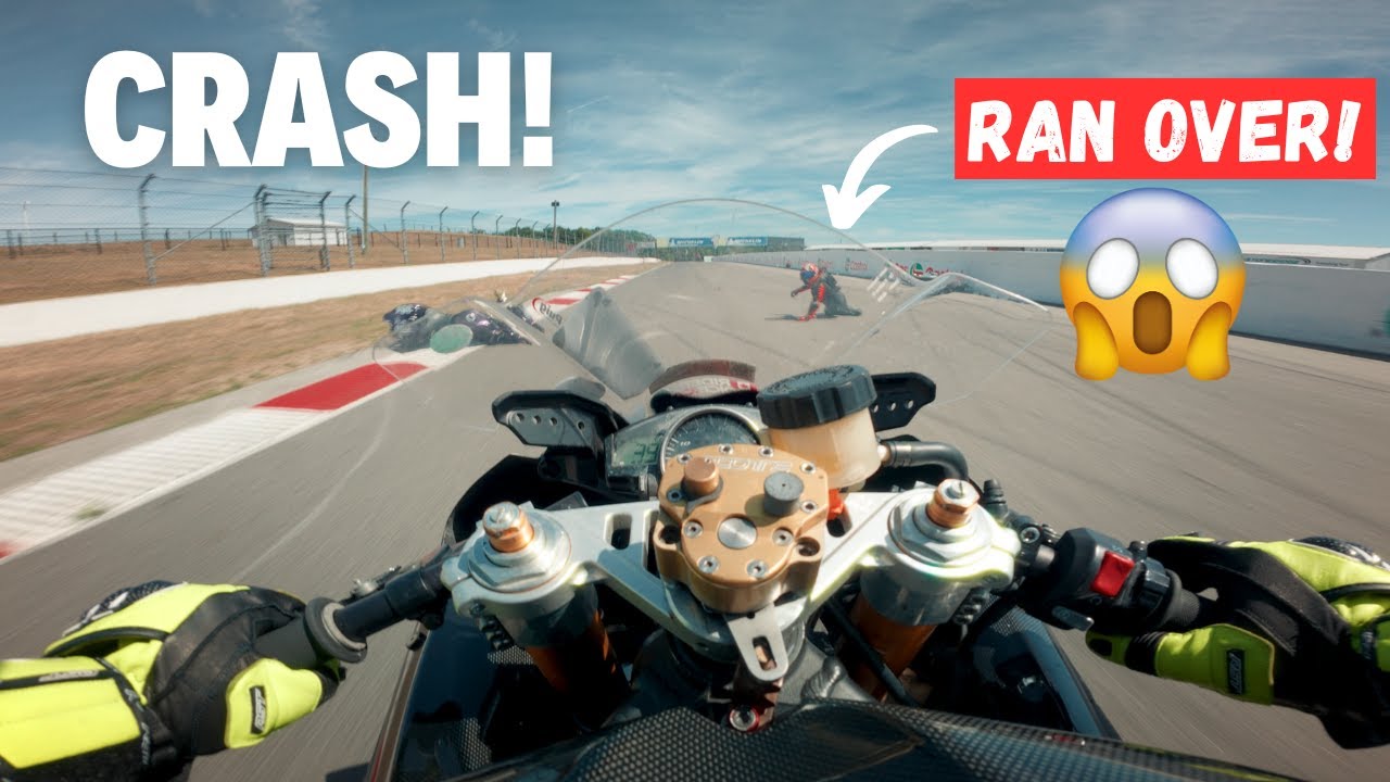 INSANE TRACKDAY CRASH - R6 VS S1000RR VS GSXR 600