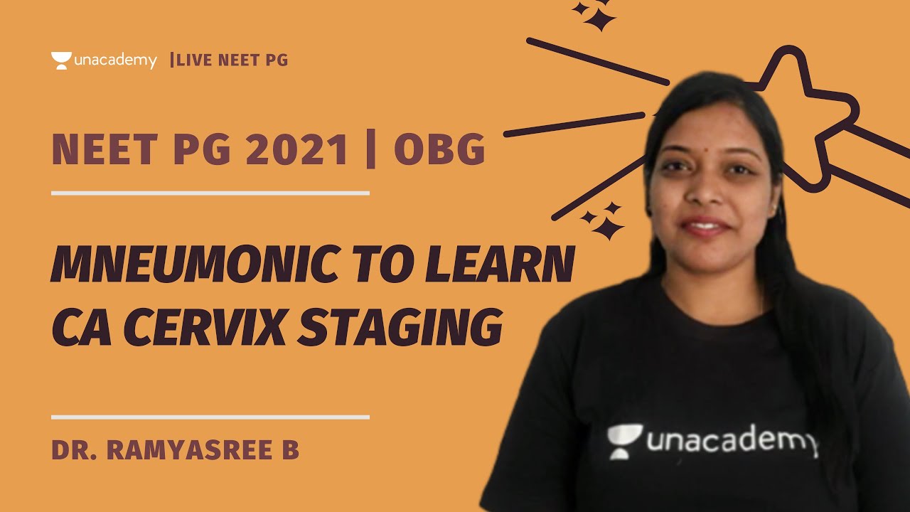 Mneumonic to learn CA Cervix Staging | OBG | Dr. Ramyasree B