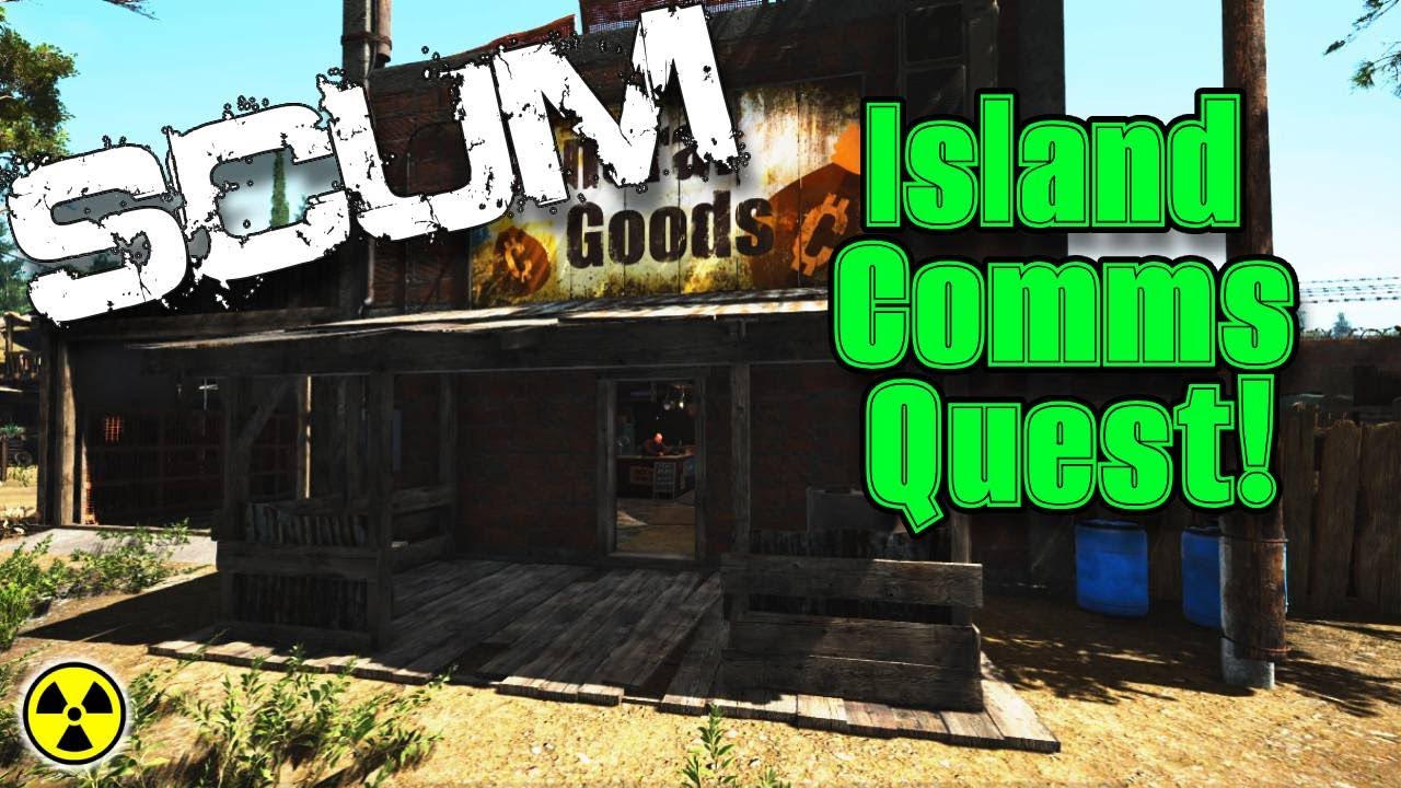 Прохождение квеста &laquo;Островная связь&raquo;! Альфа-обновление SCUM!