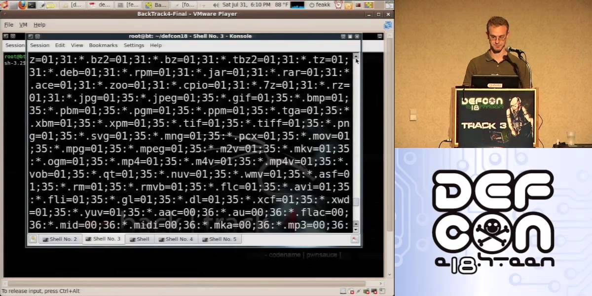 DEF CON 18 Hacking Conference Presentation By Paul Haas  Advanced Format String Attacks - Video and