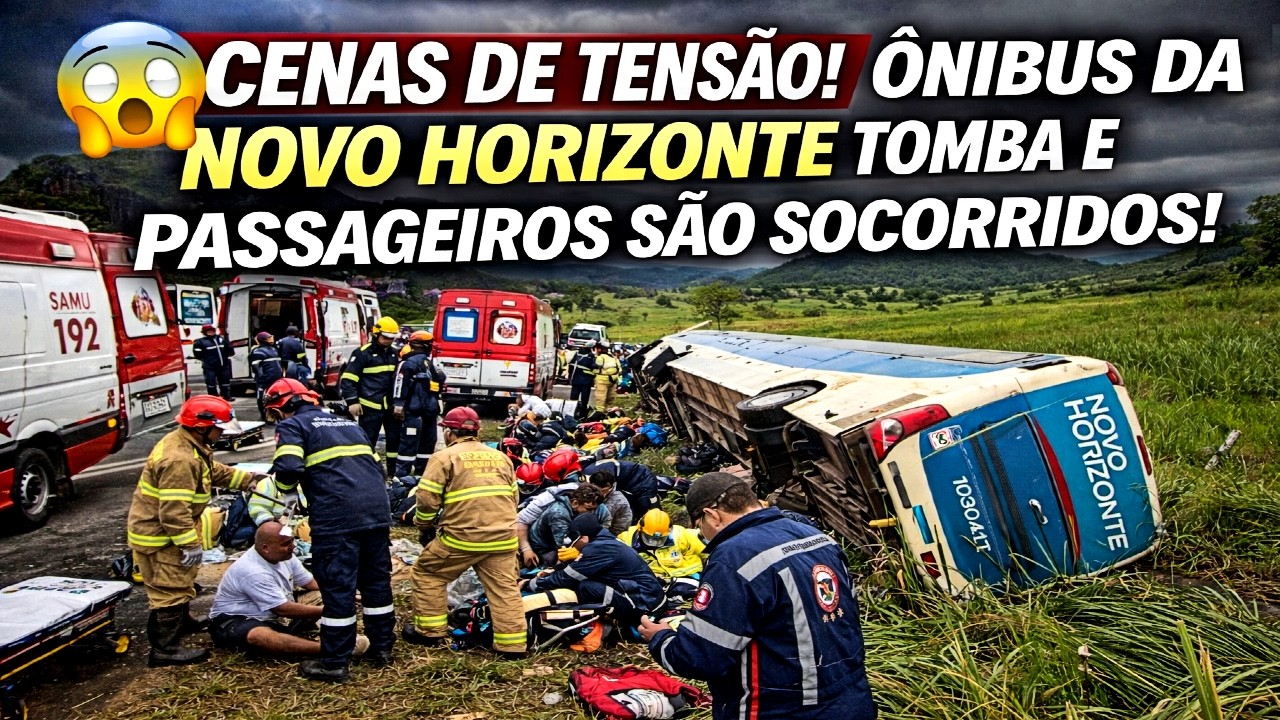 Grave Acidente com ônibus da Novo Horizonte