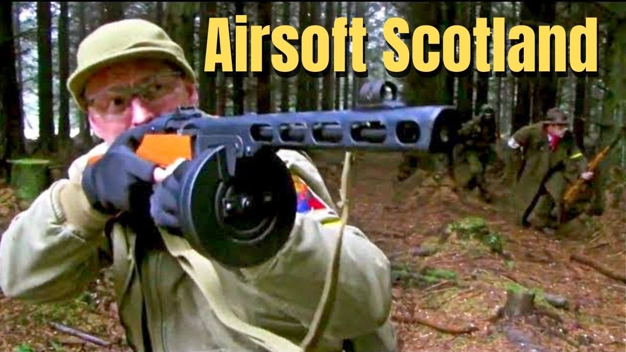 Airsoft War AK47 M14 KAR98 POW Scotland