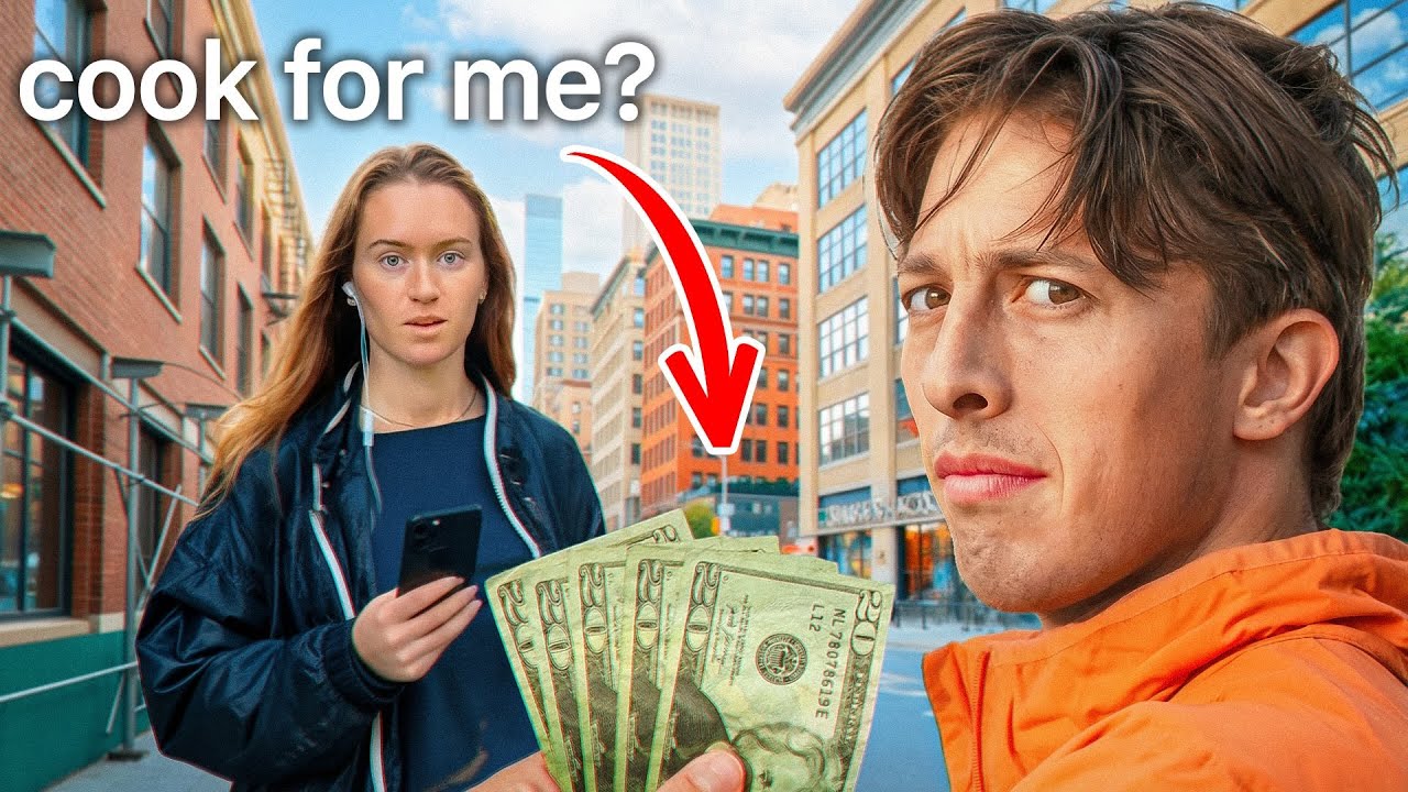 Paying strangers to cook for me - New York (Monica)