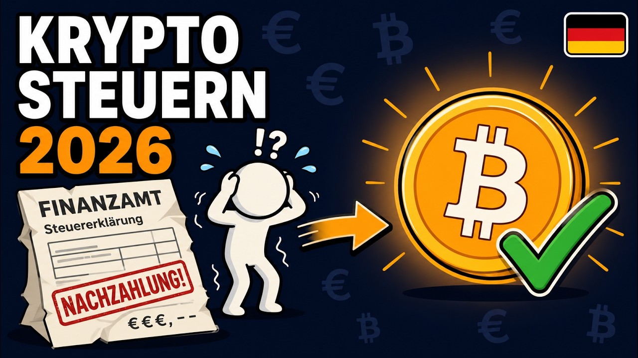 Krypto Steuern in Deutschland 2026 &ndash; einfach erkl&auml;rt!