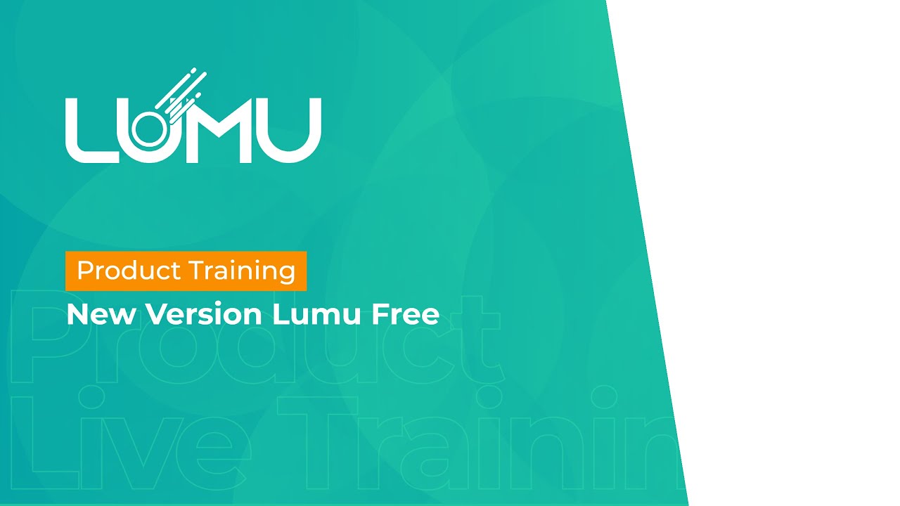 LIVE Training - New Version Lumu Free