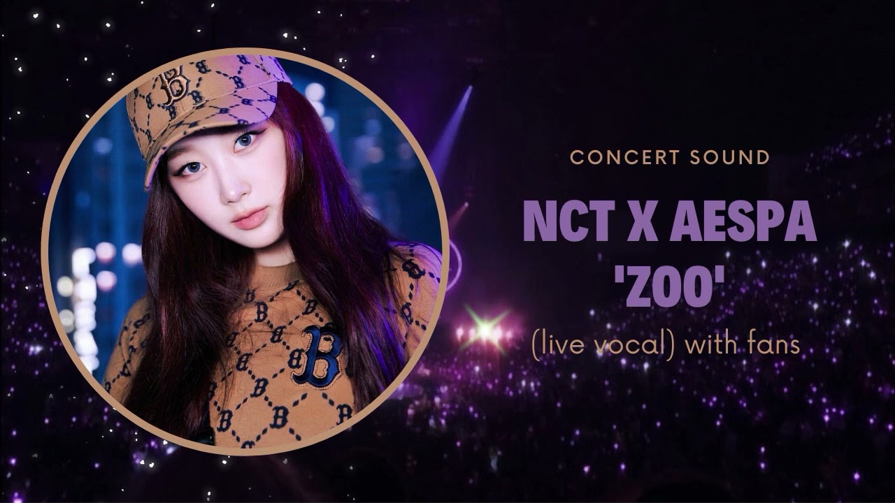nct x aespa &lsquo;zoo&rsquo; concert sound (live vocal) with fans