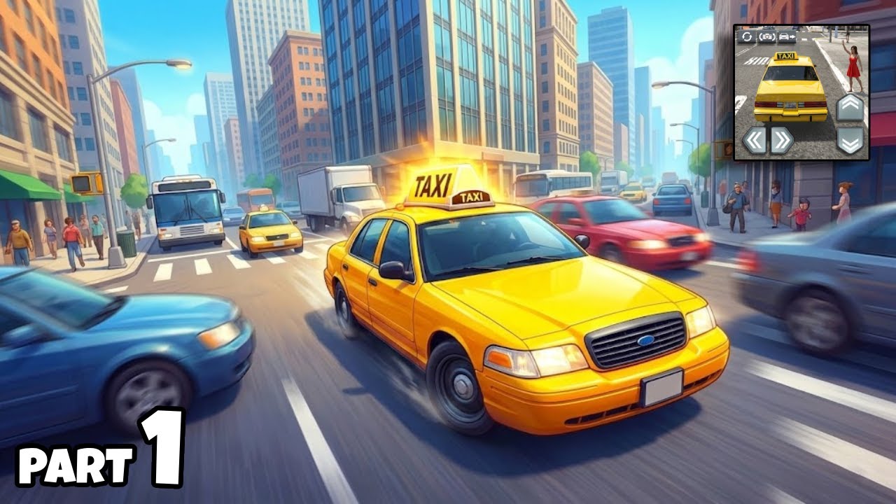 Taxi Driver Simulator Gameplay Part 1 (Android)