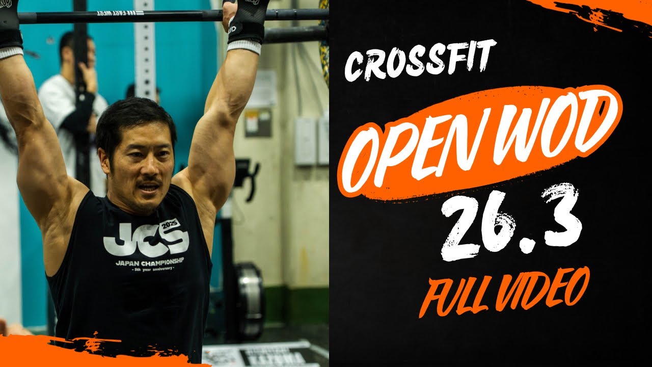 CrossFit OPEN WOD 26.3 Rx 233rep