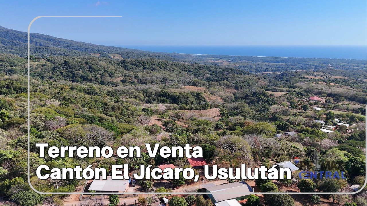 TERRENO EN VENTA, CANTÓN EL JÍCARO, JUCUARAN, USULUTAN, EL SALVADOR