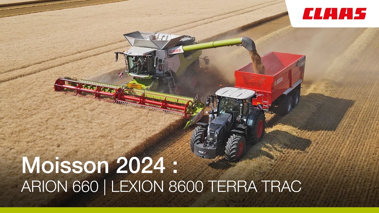 ARION 660 GRIS MÉTALLISÉ : Une journée de moisson en Vendée !