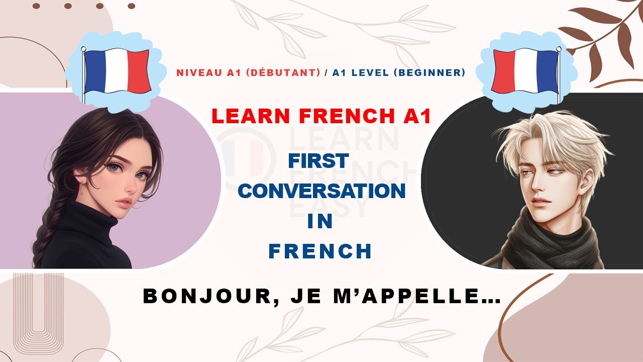 Beginner French Conversation A1 | Meeting Someone for the First Time 🇫🇷