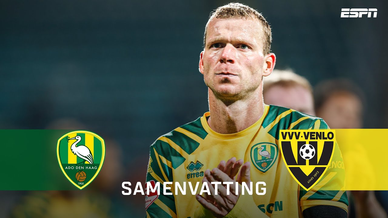 HENK VEERMAN weer TREFZEKER, LATE GELIJKMAKER in Den Haag 📍🔰 | Samenvatting ADO Den Haag - VVV-Venlo