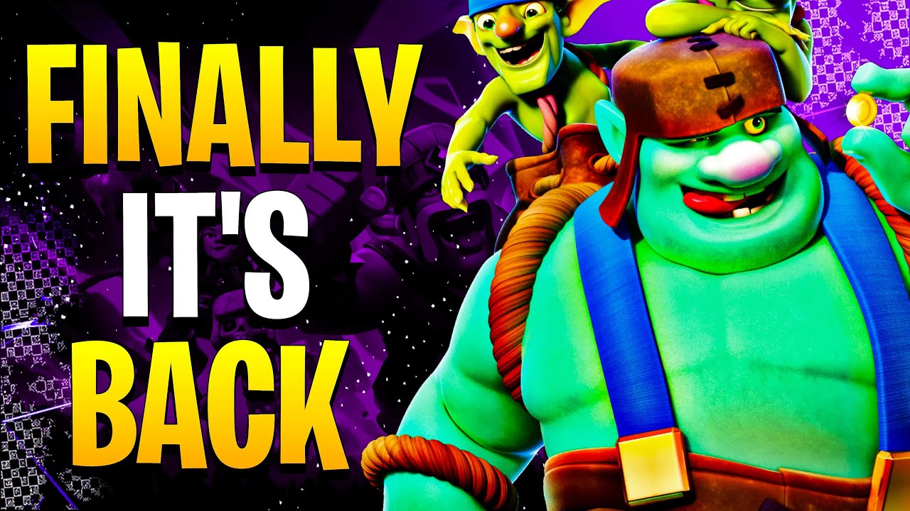 Goblin Giant is *FINALLY* Back in Clash Royale!