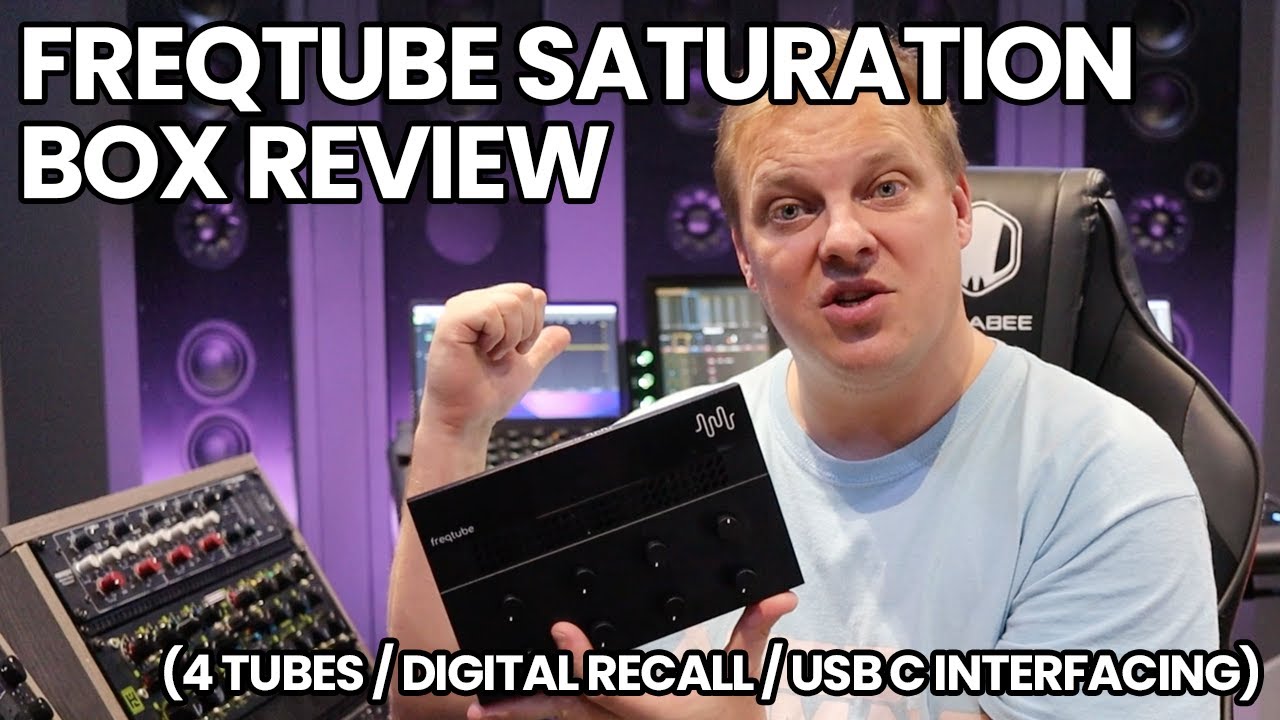 Обзор FreqTube Saturation Box (4 лампы / цифровой вызов / интерфейс USB C)