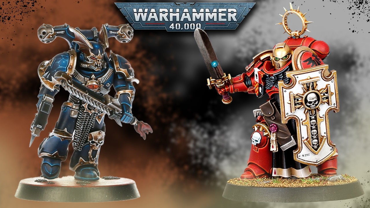Night Lords vs Blood Angels | Warhammer 40k Battle Report (Reupload)
