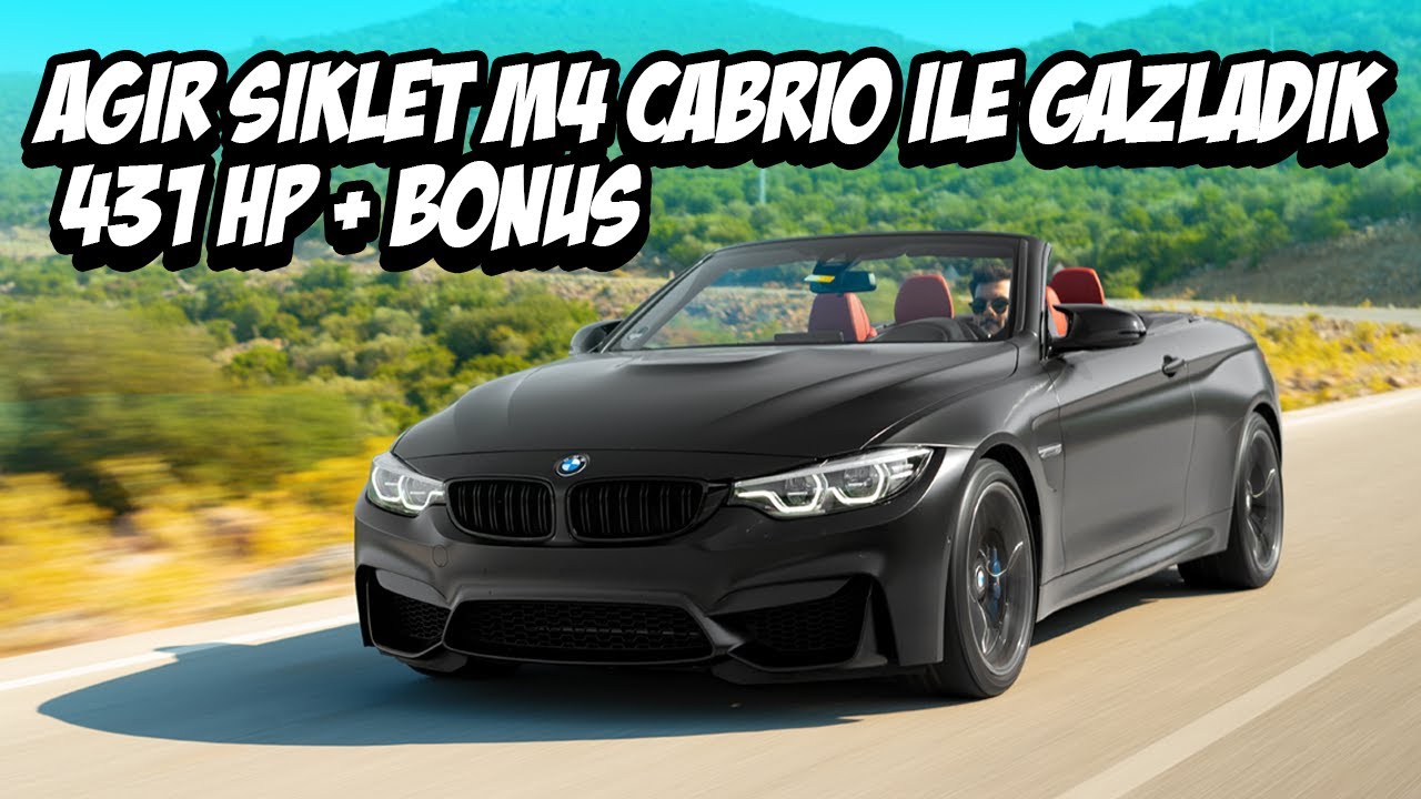 431 HP Gücündeki BMW M4 Cabrio ile Gazladık / Modifiyesiz Ne Kadar Zevkli ? / S55 Motor Sorunlu Mu ?