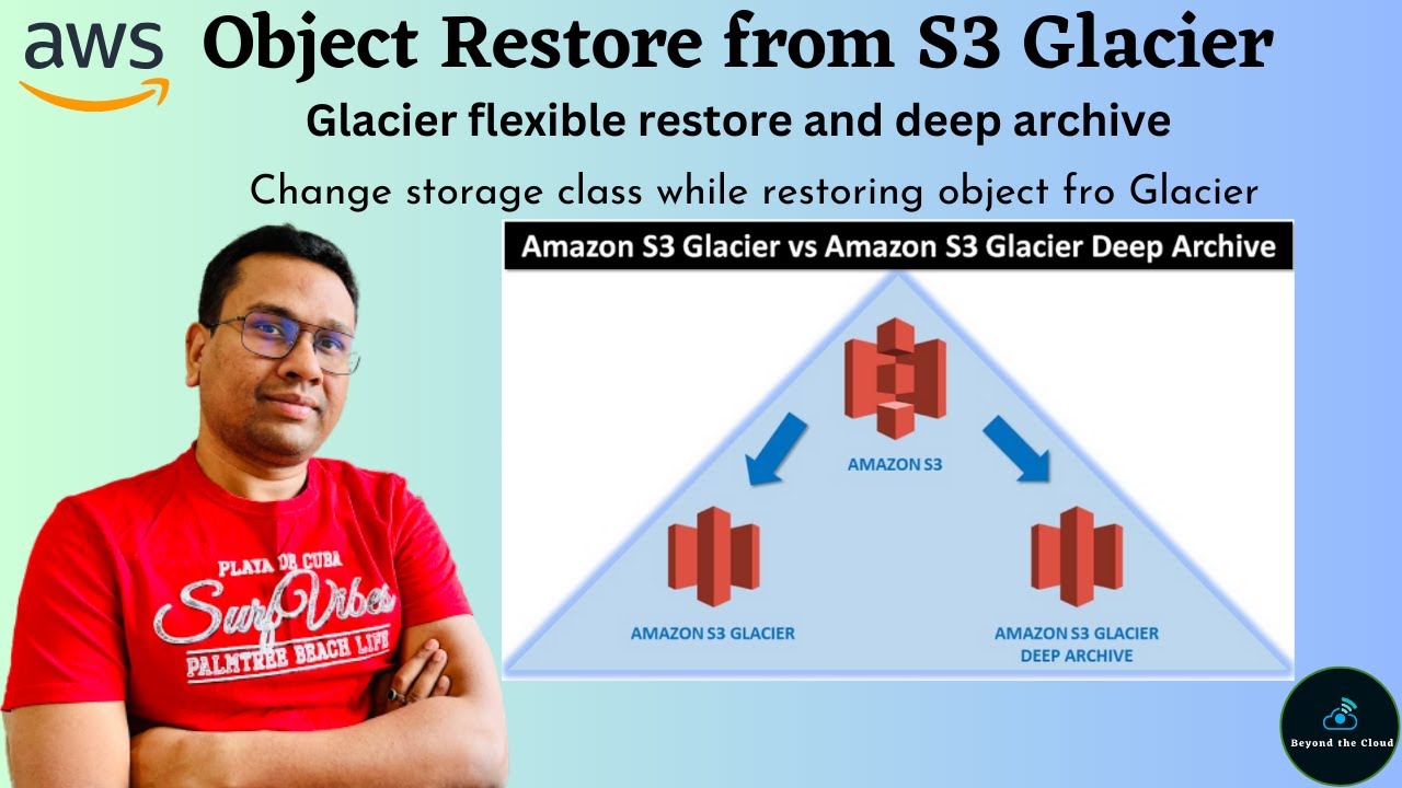 Restore S3 object from Glacier to Standard | Hands-On Session | Glacier Deep Archive | S3API AWS CLI