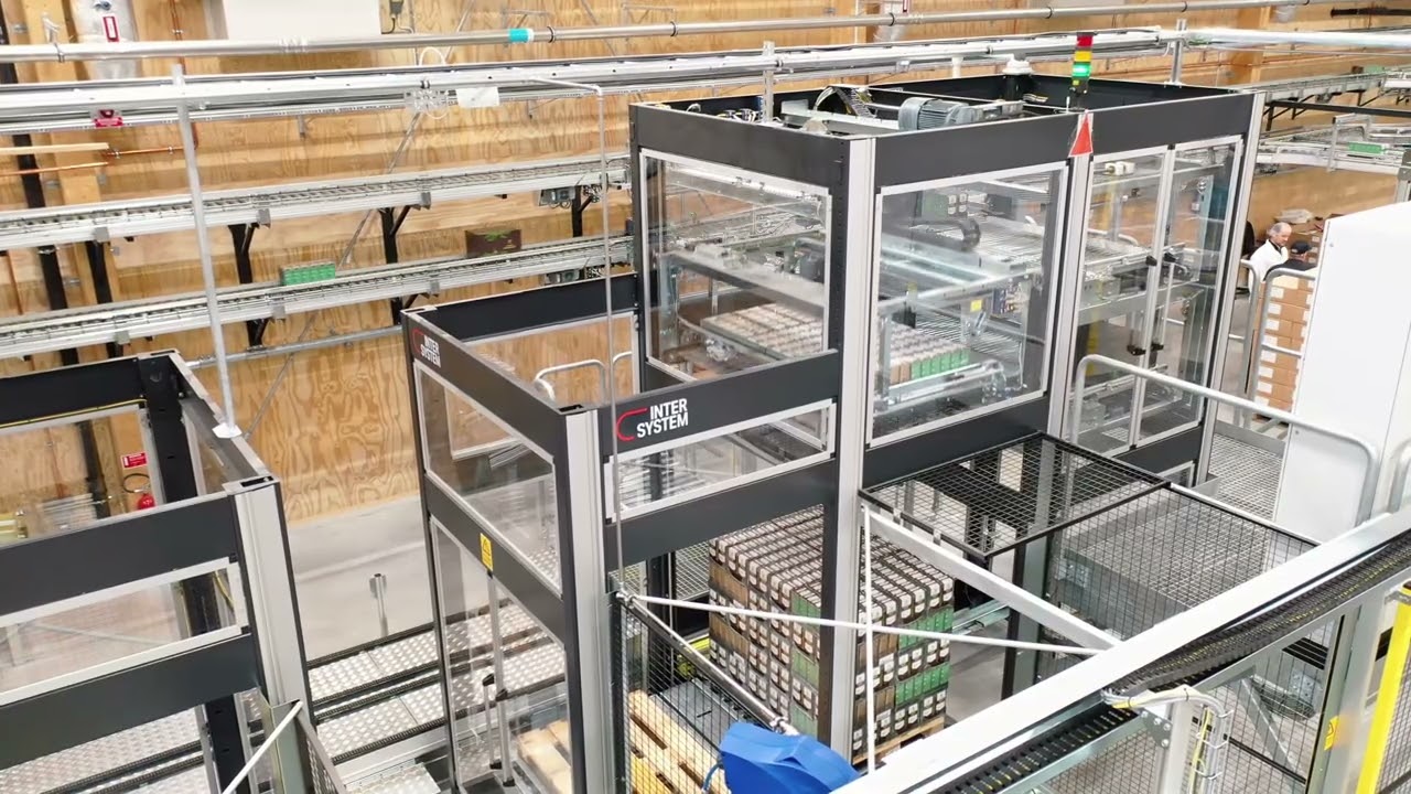 Palletizing at Arvid Nordquist
