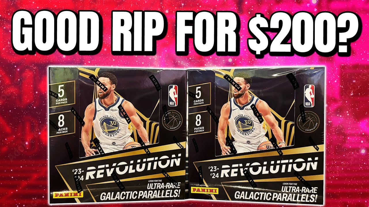ARE GALACTICS COOL AGAIN? | 2023/24 Panini Revolution NBA Hobby Box Review