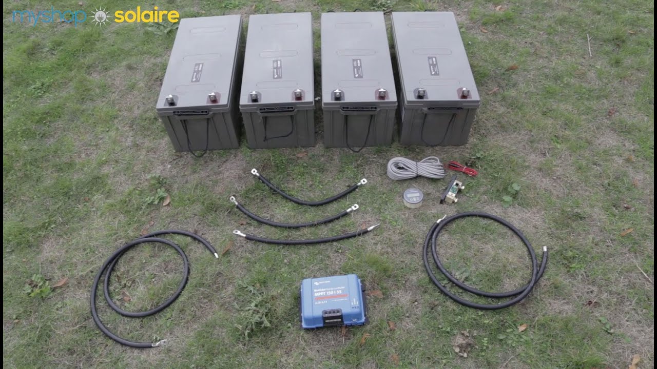 Monter son Kit Solaire AUTONOME - 4 Panneaux solaires + 4 Batteries 48V -MyShop Solaire #solaire