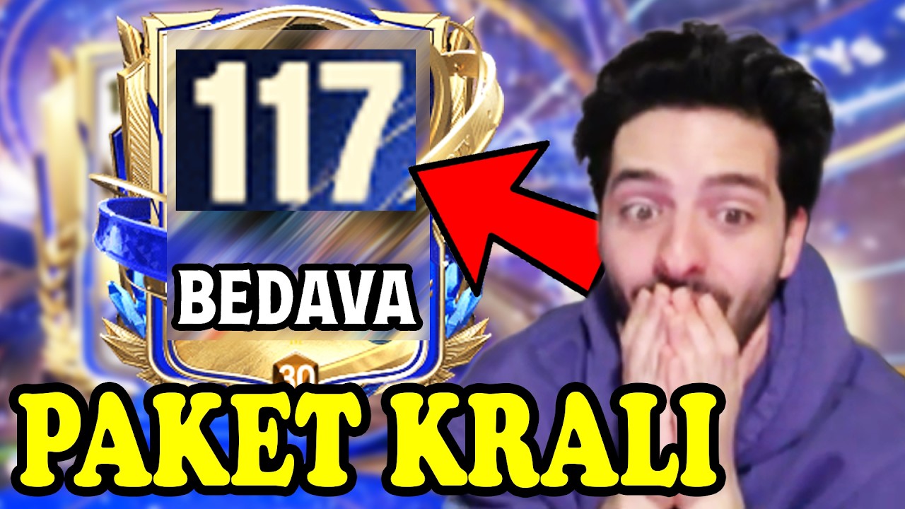 BÖYLE ŞANS YOKK ! YİNE BEDAVA +117 ÇIKARDIM TOTY PAKET AÇILIMI FC Mobile