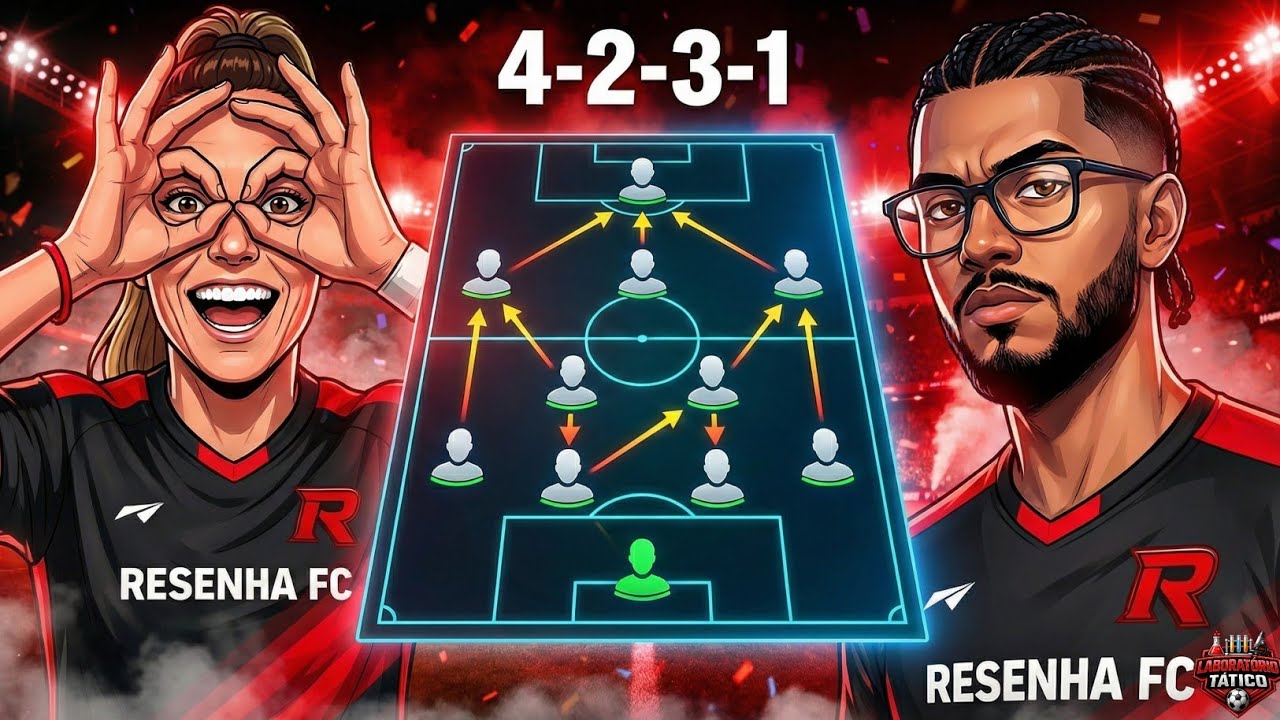 LABORATÓRIO TÁTICO | ESSA É A 4-2-3-1 META QUE ME FEZ SUBIR DE DIVISÃO