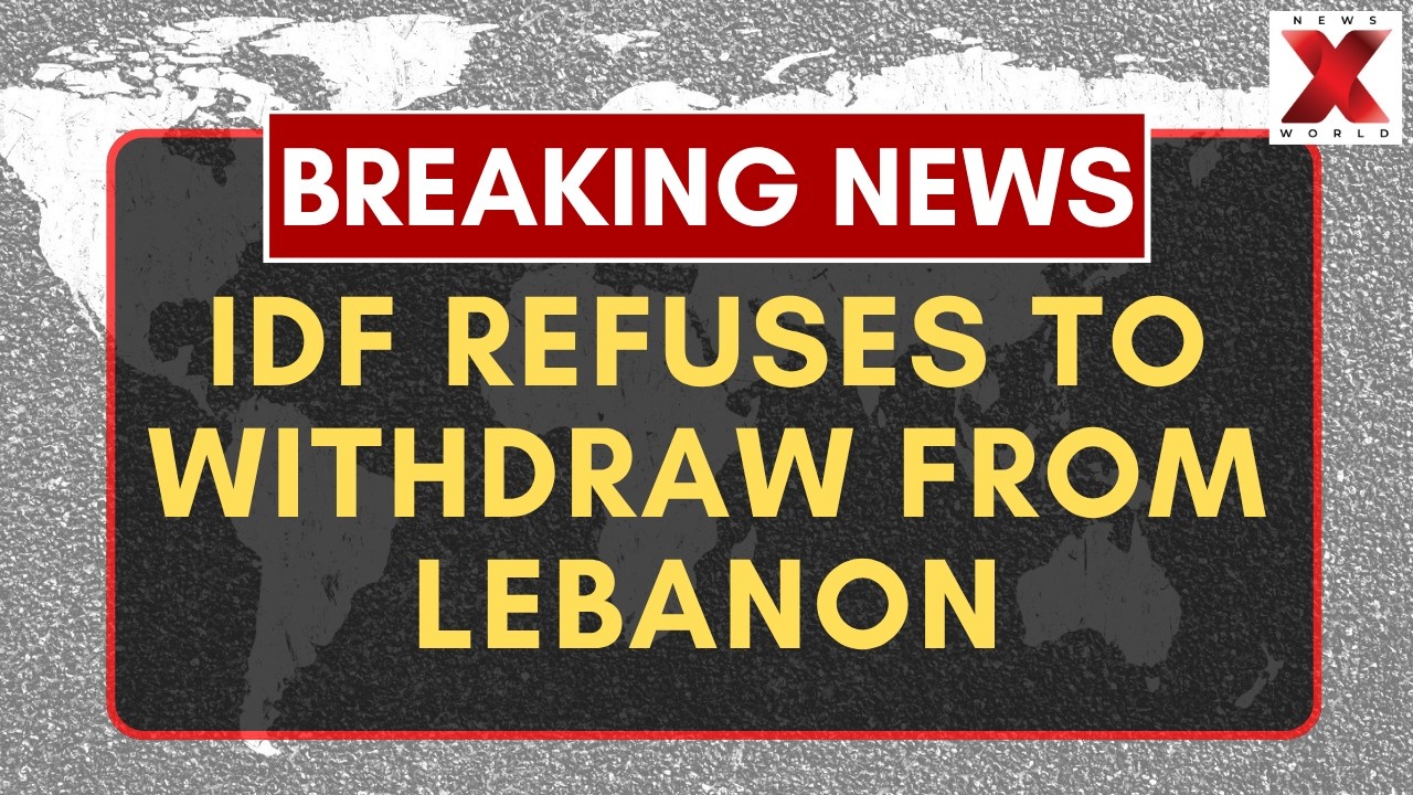 Israel Refuses Withdrawal From Security Zone in Lebanon Despite Ceasefire Deal | NewsX World