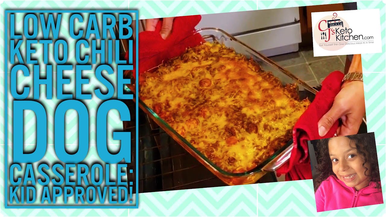 Keto Low Carb Chili Dog Casserole | Family Friendly | Kid Approved
