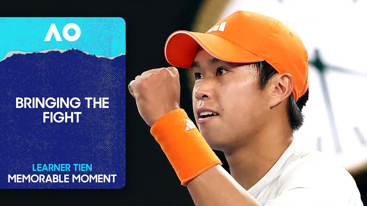 Learner Tien&rsquo;s Big Tiebreak Moment | Australian Open 2026 Quarterfinal