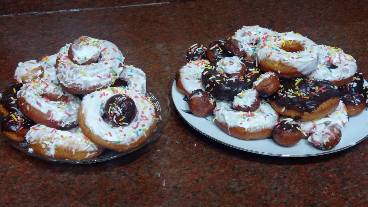 الدوناتس Donuts اللذيذه والهشه