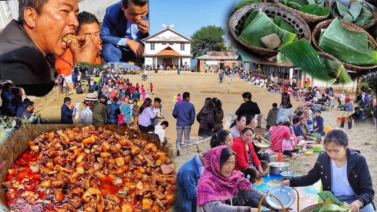 Nagaland Christmas celebration 2021 Rengma Naga tribe Sendenyu village || Kents vlog.