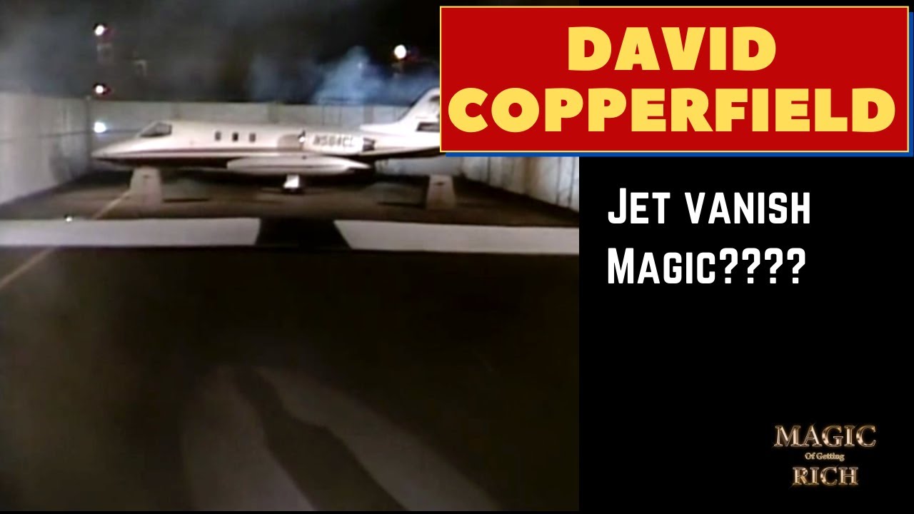 David Copperfield jet vanish magic illusion