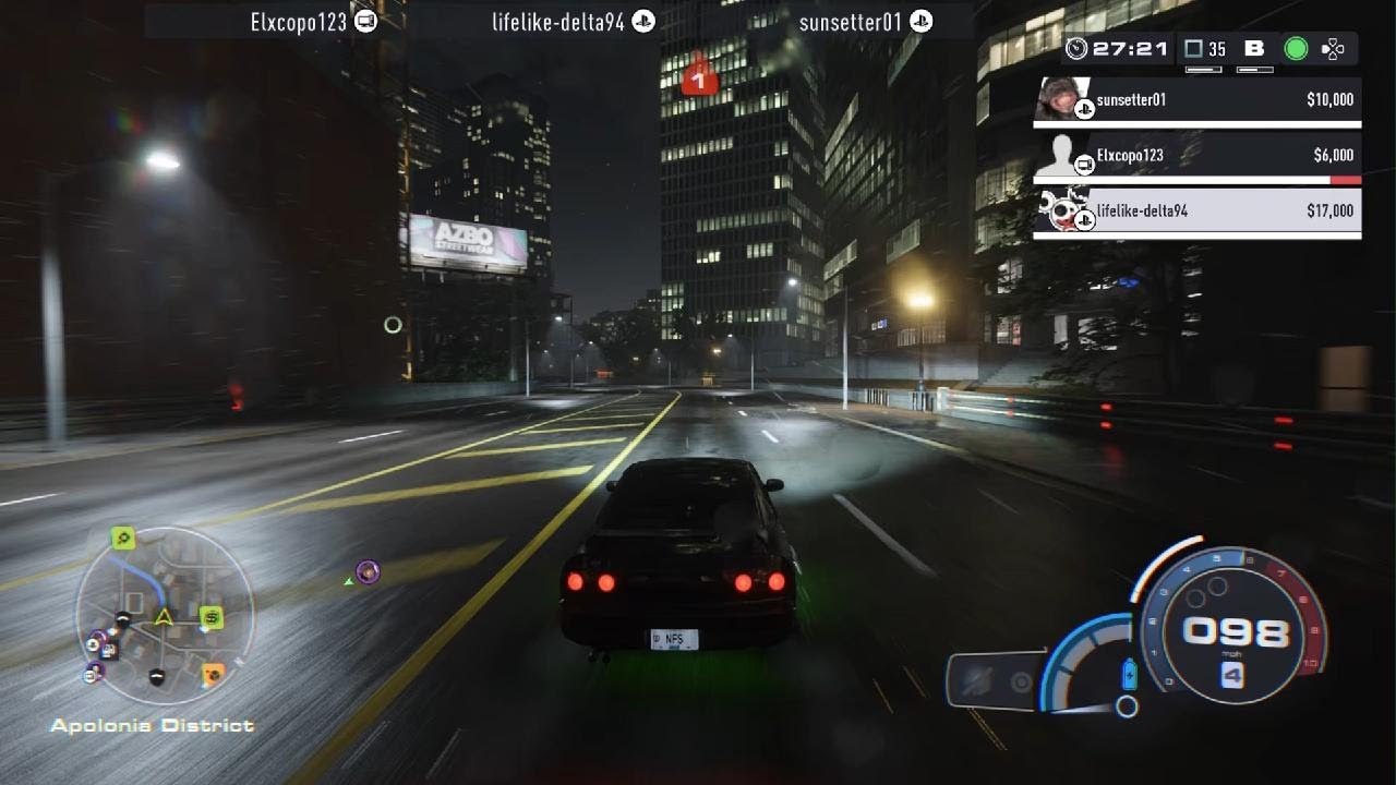 Need for Speed Unbound LOCKDOWN always get away