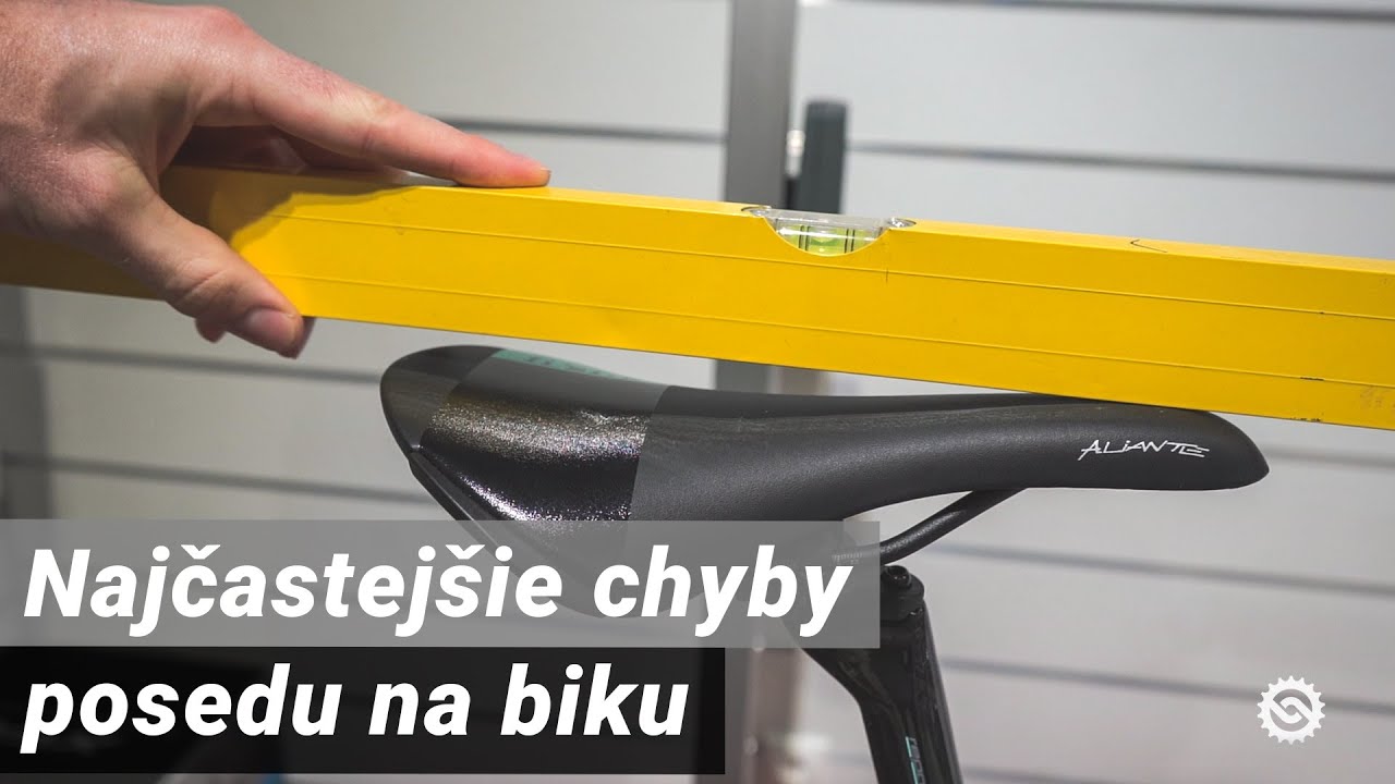 Najčastejšie chyby posedu na biku