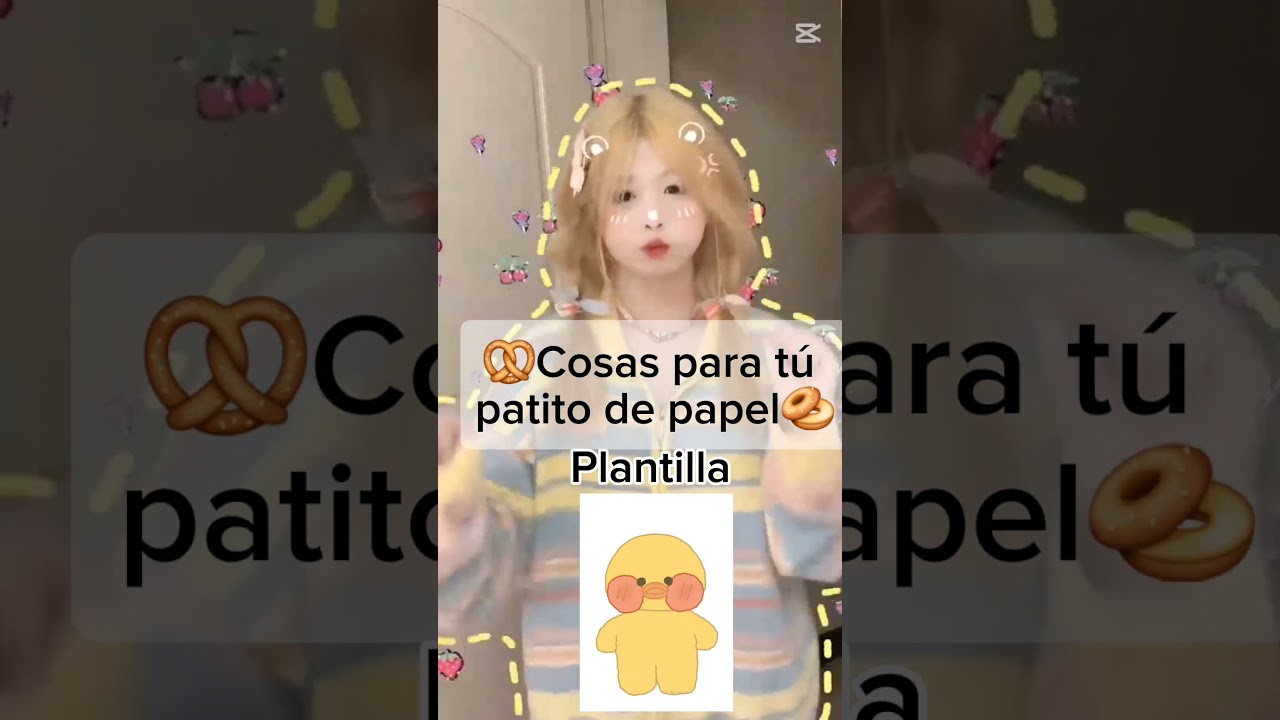 Cosas para tu patito de papel #apoyo  #patitos cc:..?
